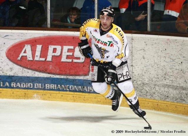 Photo hockey match Briançon  - Rouen le 21/02/2009