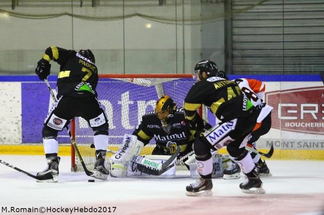 Photo hockey match Rouen - Epinal  le 26/09/2017