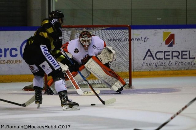 Photo hockey match Rouen - Epinal  le 26/09/2017