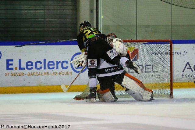 Photo hockey match Rouen - Epinal  le 26/09/2017