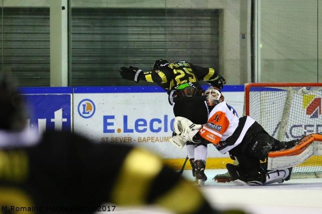 Photo hockey match Rouen - Epinal  le 26/09/2017