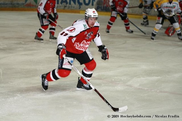 Photo hockey match Briançon  - Rouen le 21/02/2009