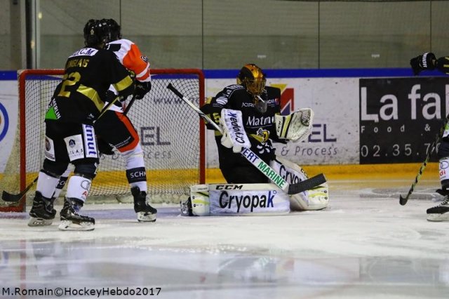 Photo hockey match Rouen - Epinal  le 26/09/2017