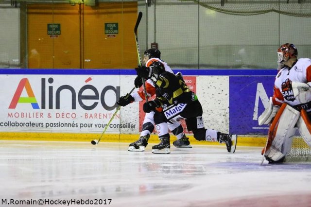 Photo hockey match Rouen - Epinal  le 26/09/2017