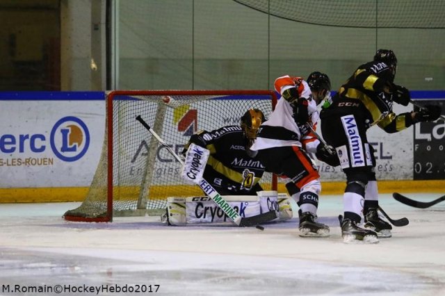 Photo hockey match Rouen - Epinal  le 26/09/2017