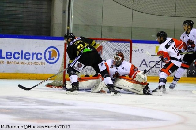 Photo hockey match Rouen - Epinal  le 26/09/2017