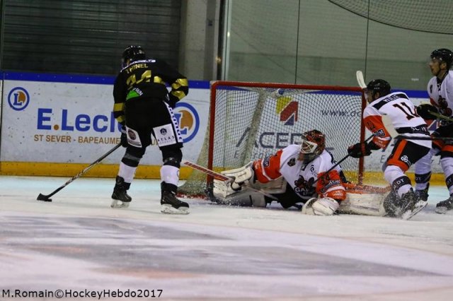 Photo hockey match Rouen - Epinal  le 26/09/2017
