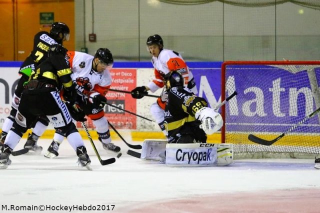 Photo hockey match Rouen - Epinal  le 26/09/2017