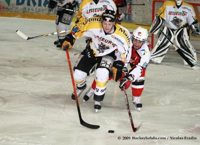 Photo hockey match Briançon  - Rouen le 21/02/2009