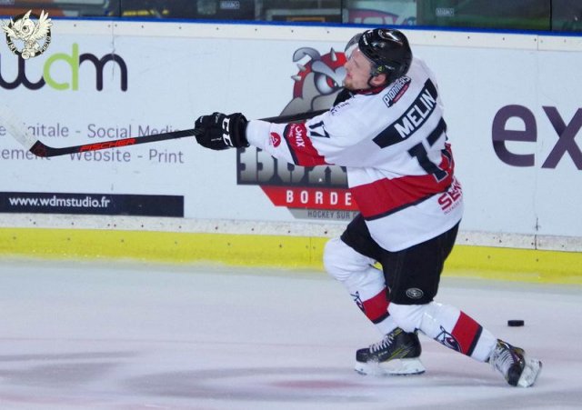 Photo hockey match Bordeaux - Chamonix  le 28/09/2017