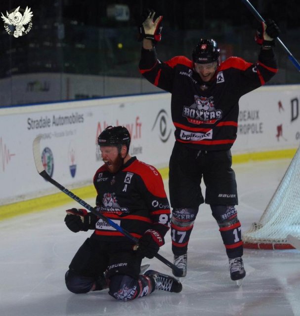 Photo hockey match Bordeaux - Chamonix  le 28/09/2017