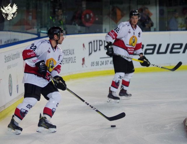 Photo hockey match Bordeaux - Chamonix  le 28/09/2017