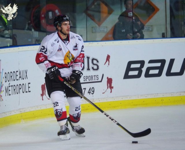 Photo hockey match Bordeaux - Chamonix  le 28/09/2017
