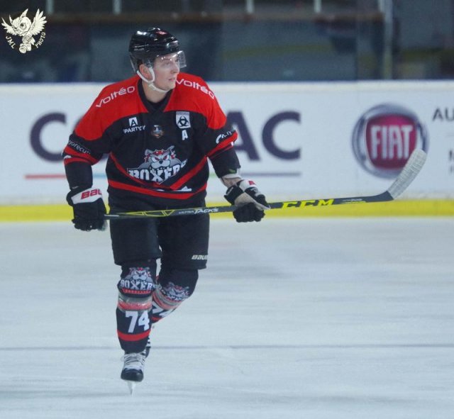 Photo hockey match Bordeaux - Chamonix  le 28/09/2017