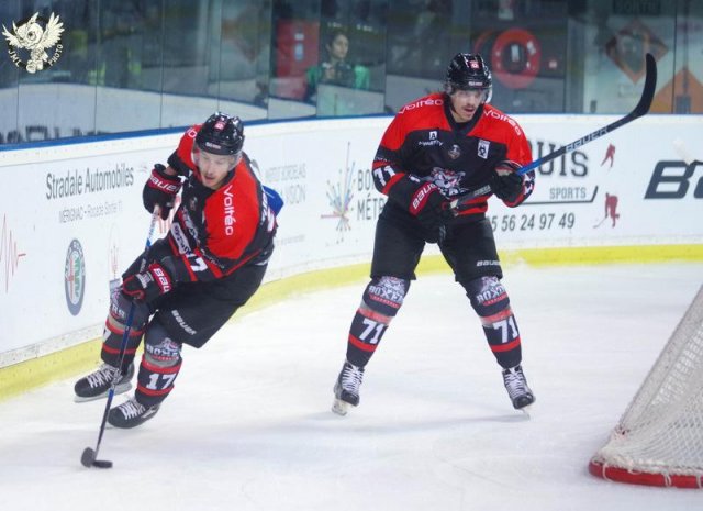 Photo hockey match Bordeaux - Chamonix  le 28/09/2017