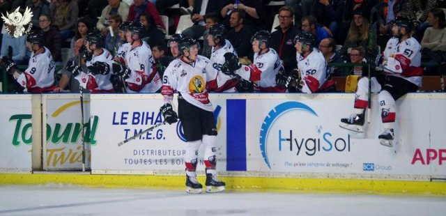 Photo hockey match Bordeaux - Chamonix  le 28/09/2017