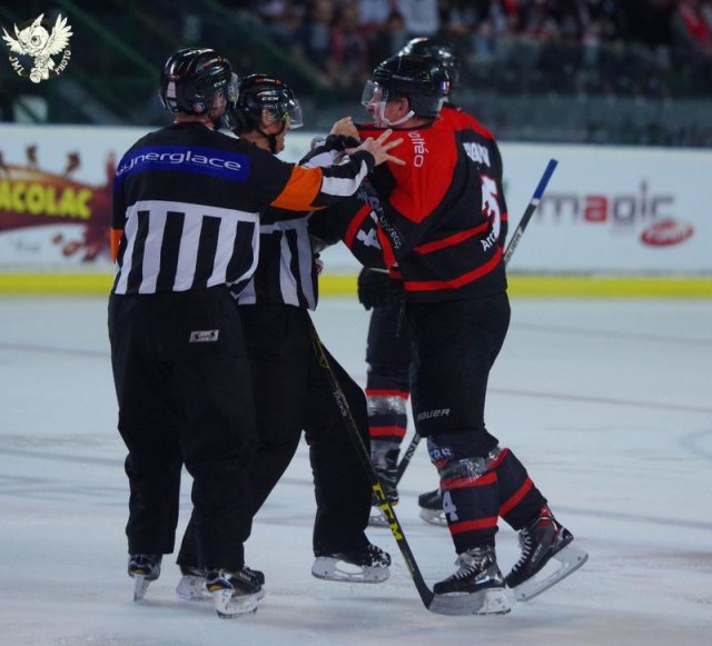 Photo hockey match Bordeaux - Chamonix  le 28/09/2017