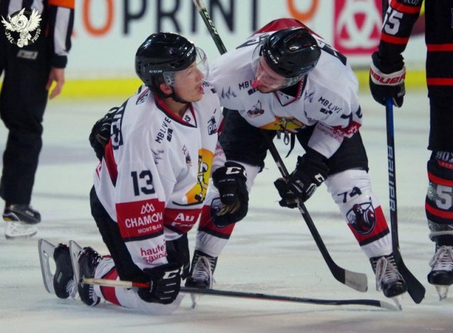 Photo hockey match Bordeaux - Chamonix  le 28/09/2017