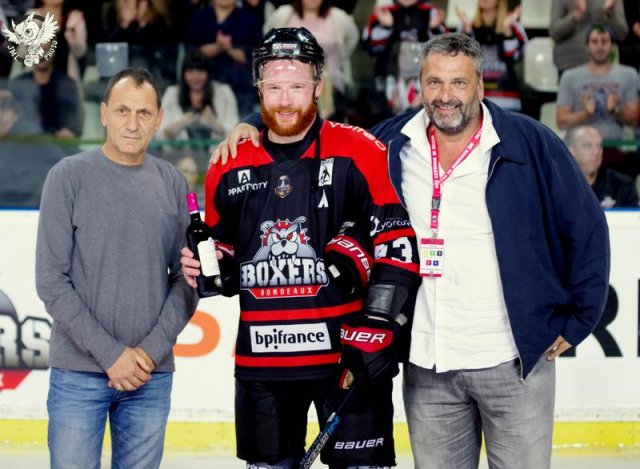 Photo hockey match Bordeaux - Chamonix  le 28/09/2017