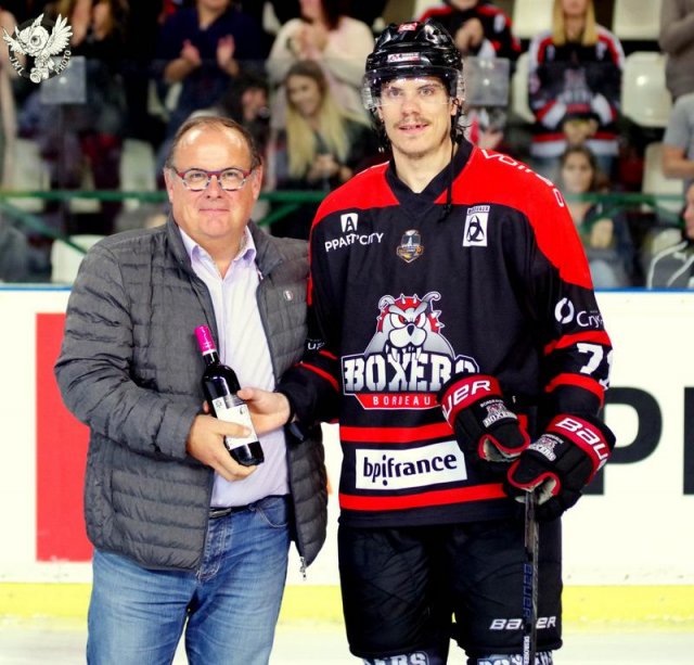 Photo hockey match Bordeaux - Chamonix  le 28/09/2017