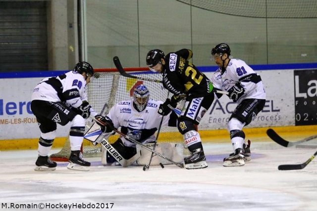 Photo hockey match Rouen - Gap  le 01/10/2017