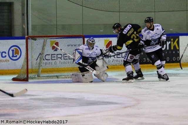 Photo hockey match Rouen - Gap  le 01/10/2017
