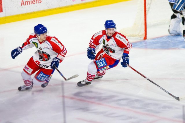 Photo hockey match Amiens  - Mulhouse le 29/09/2017