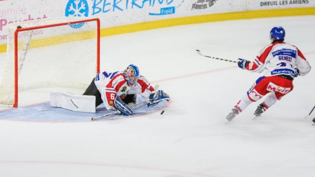 Photo hockey match Amiens  - Mulhouse le 29/09/2017