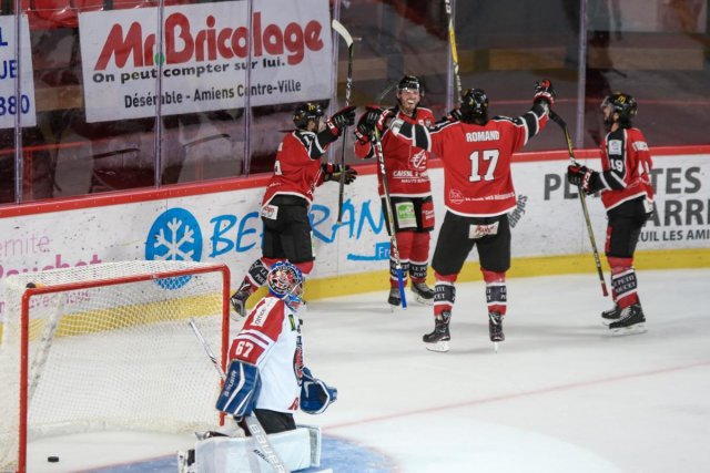 Photo hockey match Amiens  - Mulhouse le 29/09/2017