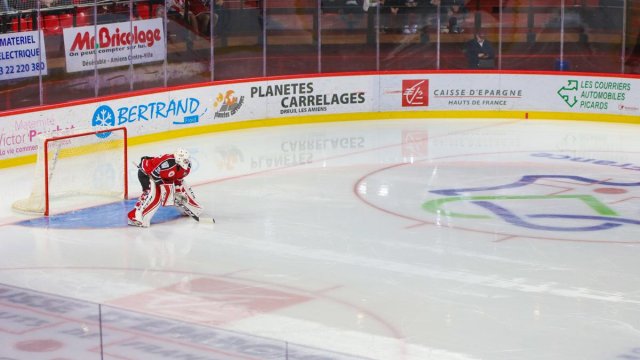 Photo hockey match Amiens  - Mulhouse le 29/09/2017