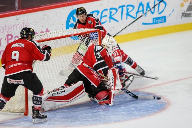 Photo hockey match Amiens  - Mulhouse le 29/09/2017
