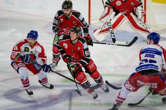Photo hockey match Amiens  - Mulhouse le 29/09/2017