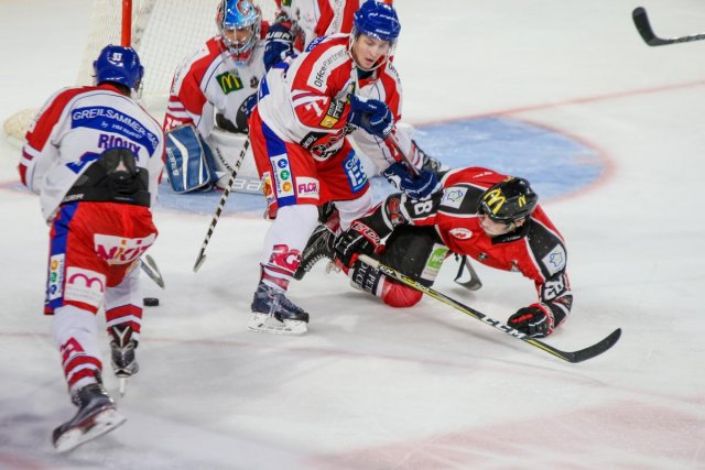 Photo hockey match Amiens  - Mulhouse le 29/09/2017