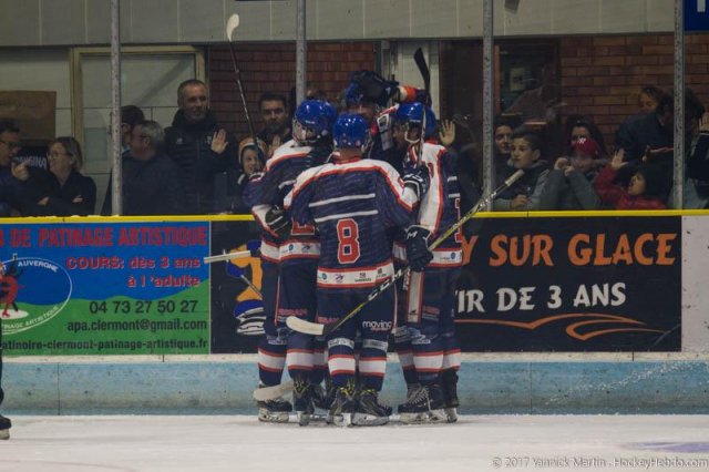 Photo hockey match Clermont-Ferrand - Limoges le 30/09/2017