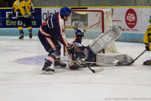 Photo hockey match Clermont-Ferrand - Limoges le 30/09/2017
