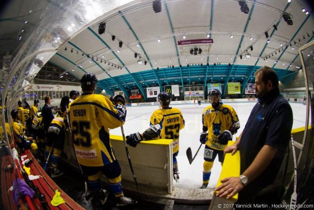 Photo hockey match Clermont-Ferrand - Limoges le 30/09/2017