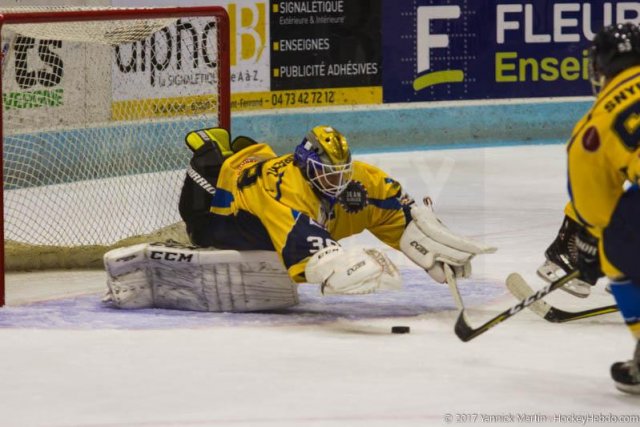 Photo hockey match Clermont-Ferrand - Limoges le 30/09/2017