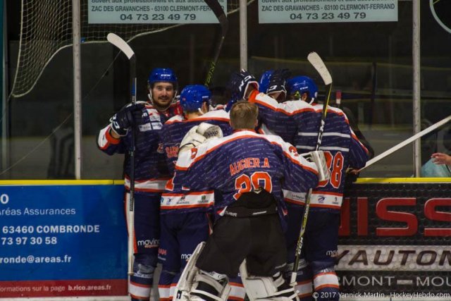 Photo hockey match Clermont-Ferrand - Limoges le 30/09/2017