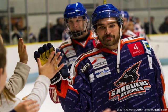 Photo hockey match Clermont-Ferrand - Limoges le 30/09/2017