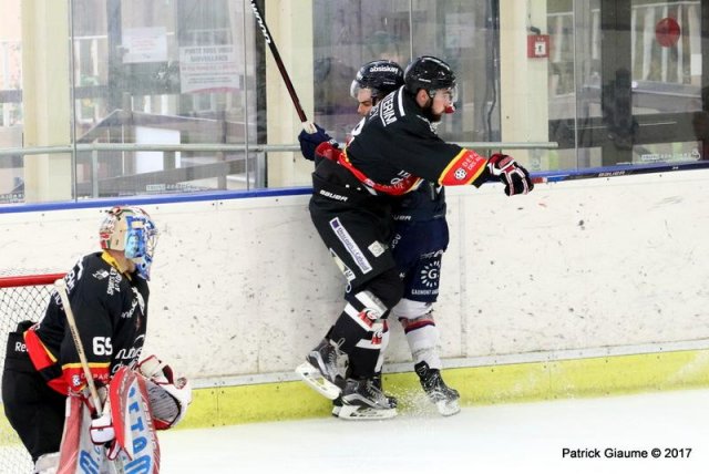 Photo hockey match Nice - Angers  le 01/10/2017