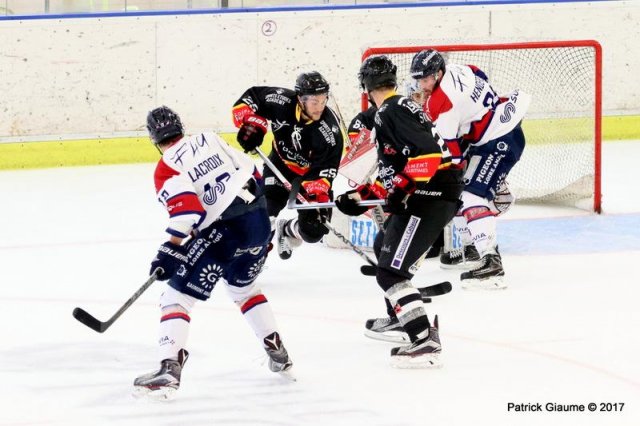 Photo hockey match Nice - Angers  le 01/10/2017