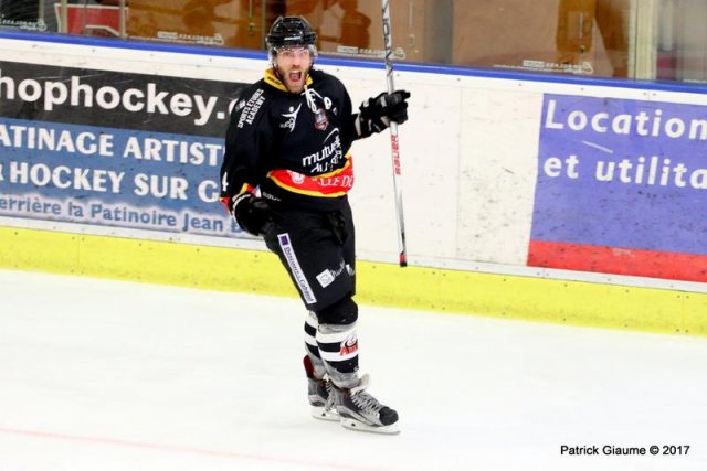 Photo hockey match Nice - Angers  le 01/10/2017