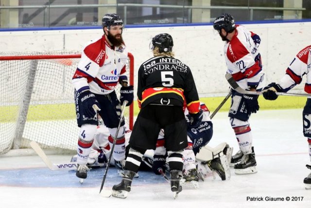 Photo hockey match Nice - Angers  le 01/10/2017