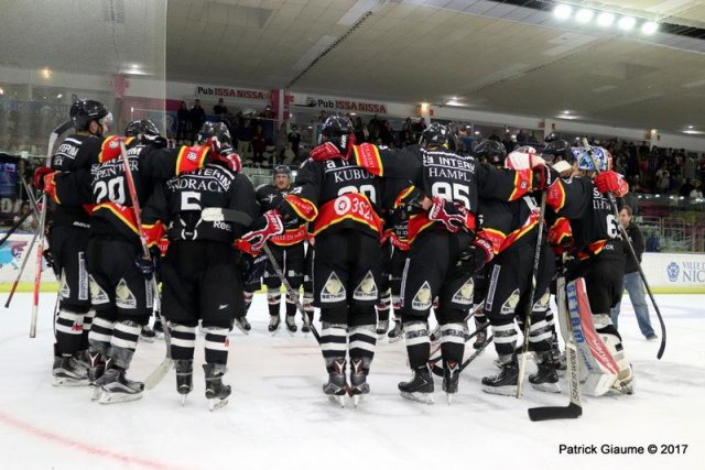 Photo hockey match Nice - Angers  le 01/10/2017