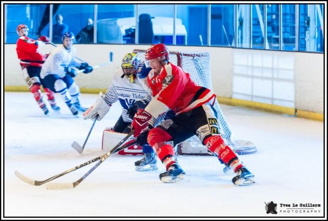 Photo hockey match Amnéville - Paris (FV) le 30/09/2017