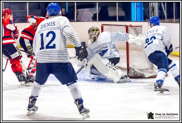 Photo hockey match Amnéville - Paris (FV) le 30/09/2017