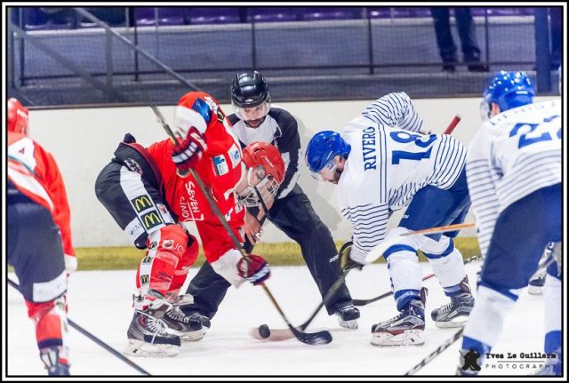 Photo hockey match Amnéville - Paris (FV) le 30/09/2017