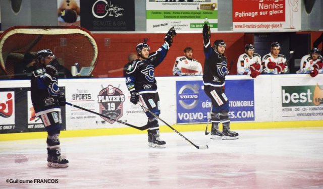 Photo hockey match Nantes - Briançon  le 30/09/2017