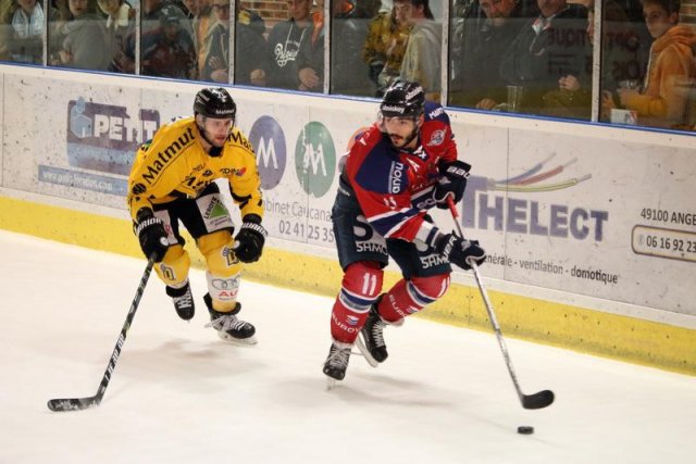 Photo hockey match Angers  - Rouen le 03/10/2017