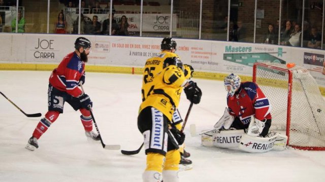 Photo hockey match Angers  - Rouen le 03/10/2017